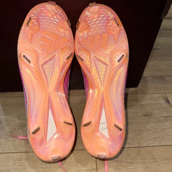 Adidas Icon V Boost Pink Cleats FW5543, size 13 Breast Cancer Awareness Baseball - Picture 8 of 8